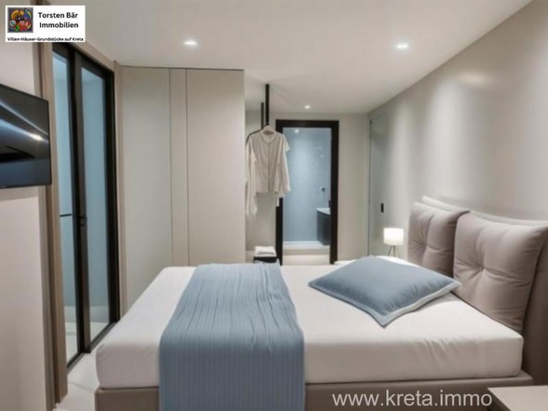 Kalyves Kreta, Kalives, Luxuswohnungen mit Panoramameerblick - 150m vom Meer Wohnung kaufen